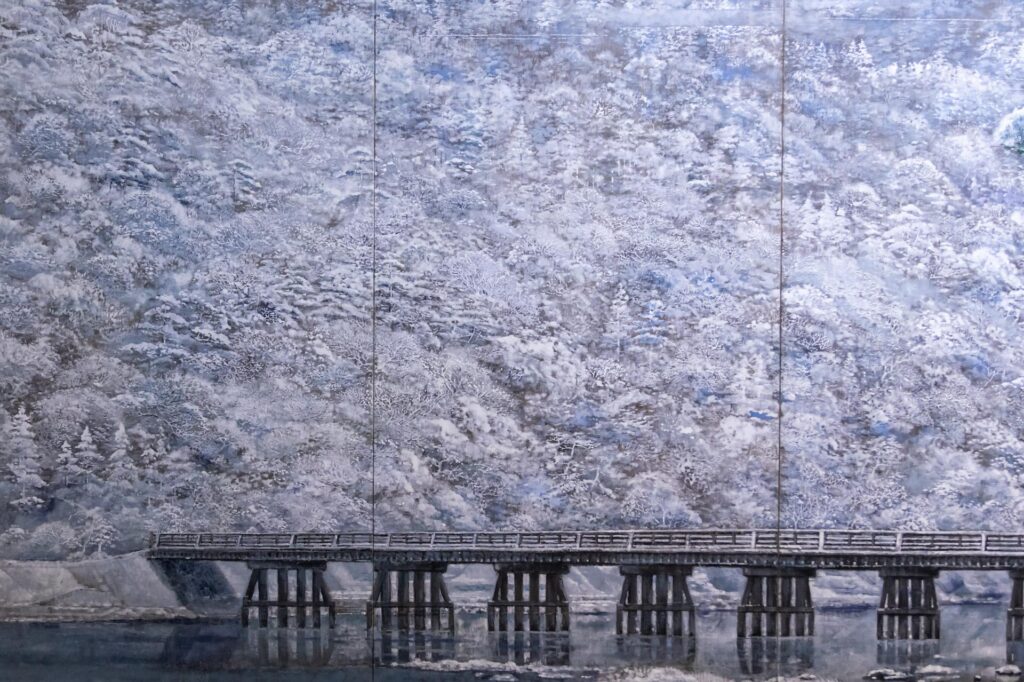 Enlarged version of Goto's works from the collection of the Goto Museum in Kamifurano, Hokkaido