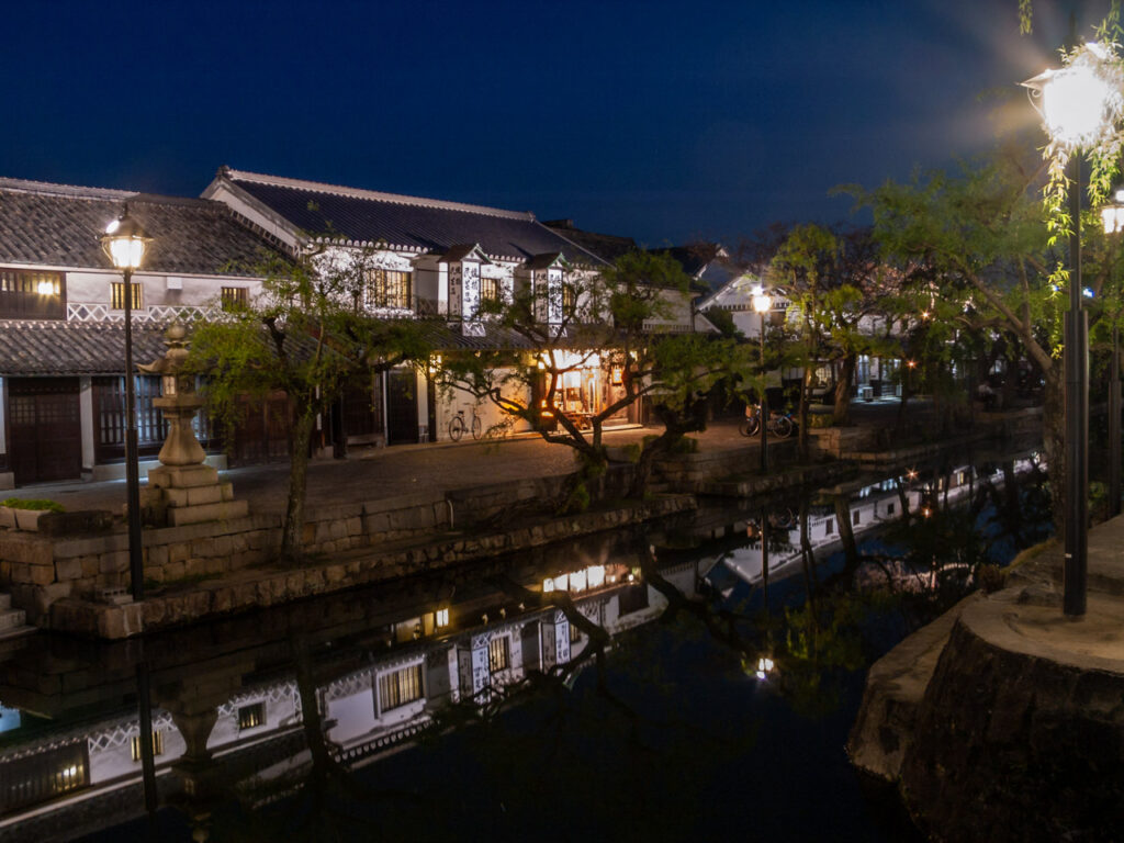 Bikan district at kurashiki,okayama,japan