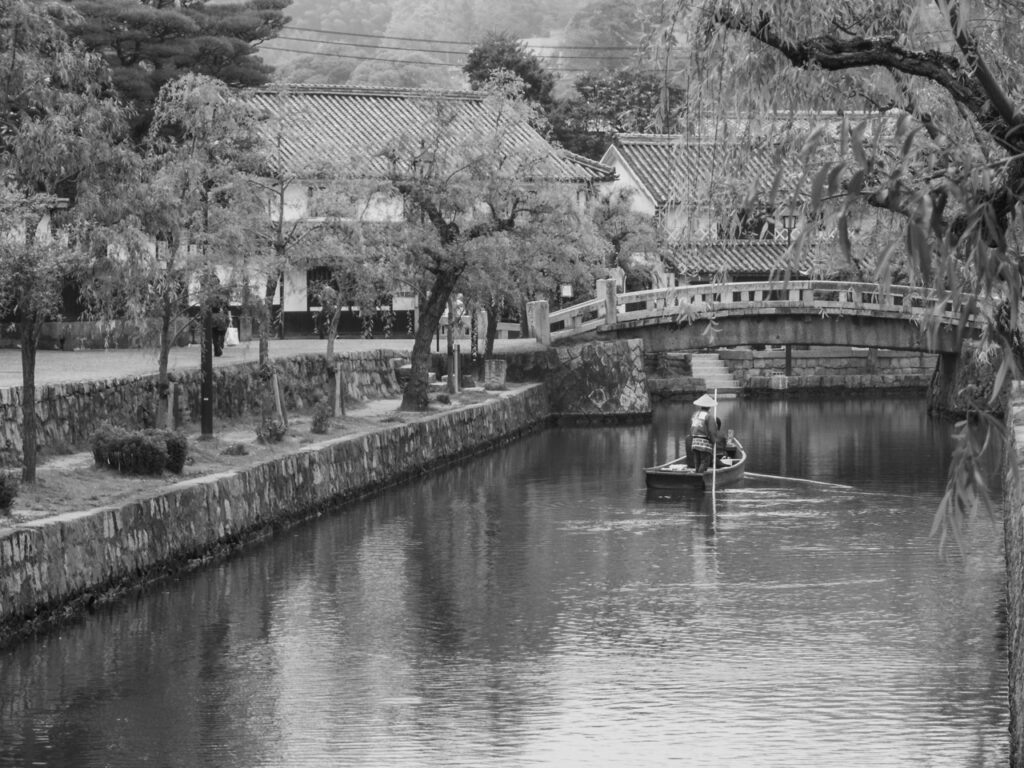 Bikan district at kurashiki,okayama,japan