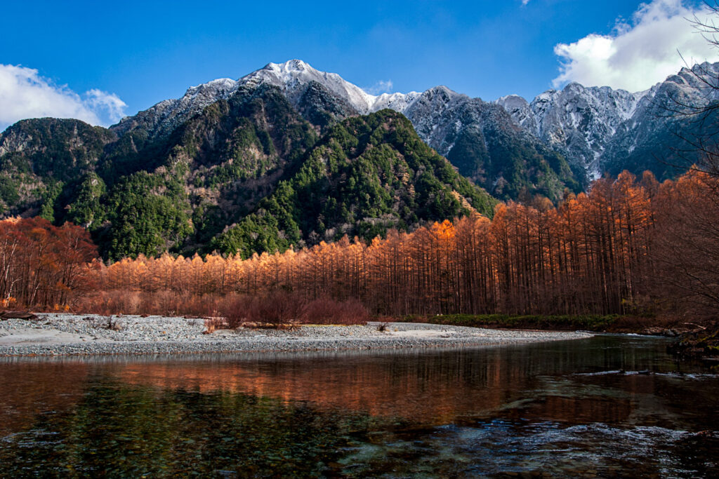 Kamikochi in autumn,nagano,japan