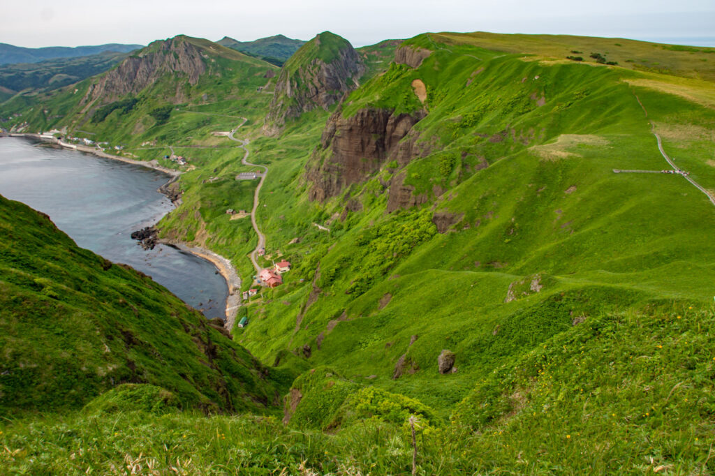 west coast in rebun island,hokkaido,japan