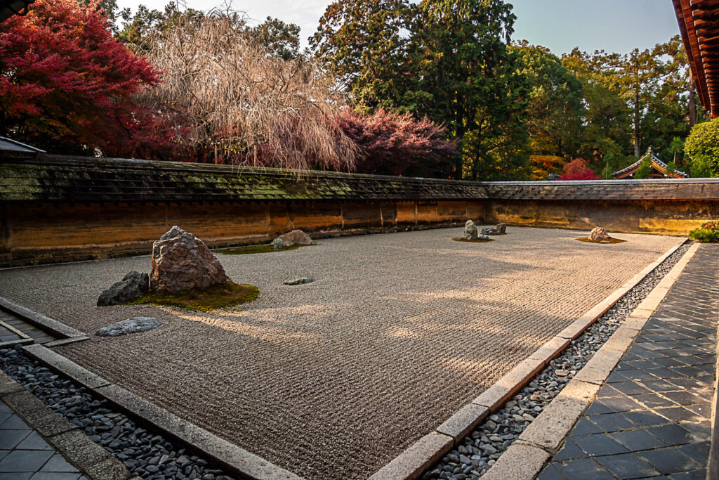 Ryoanji Temple(Japanese) maple