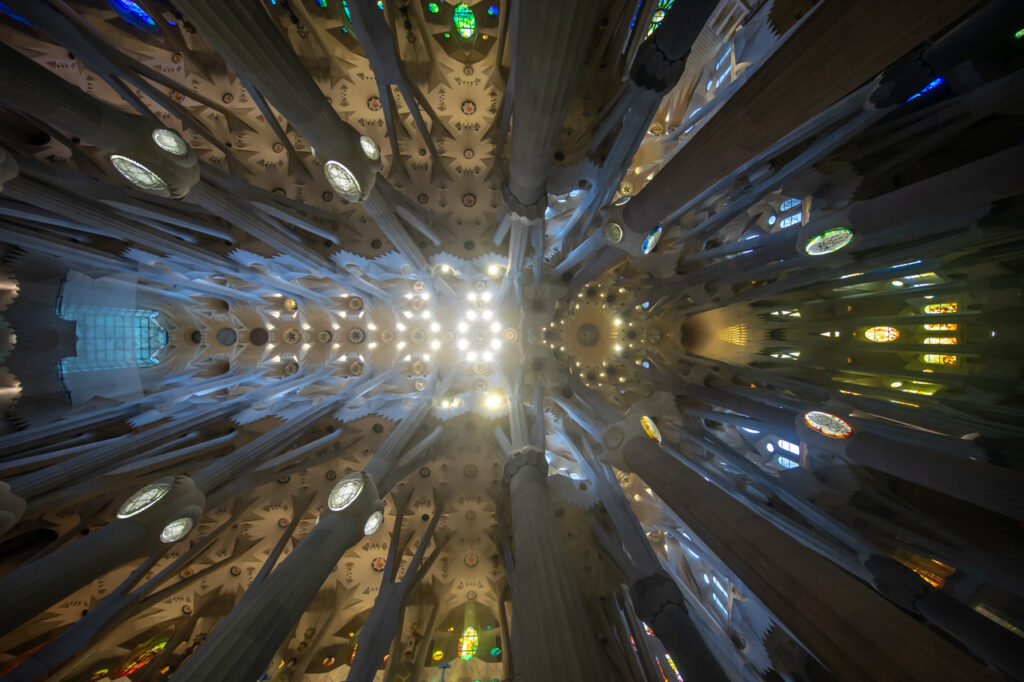 Sagrada Familia,
Interior