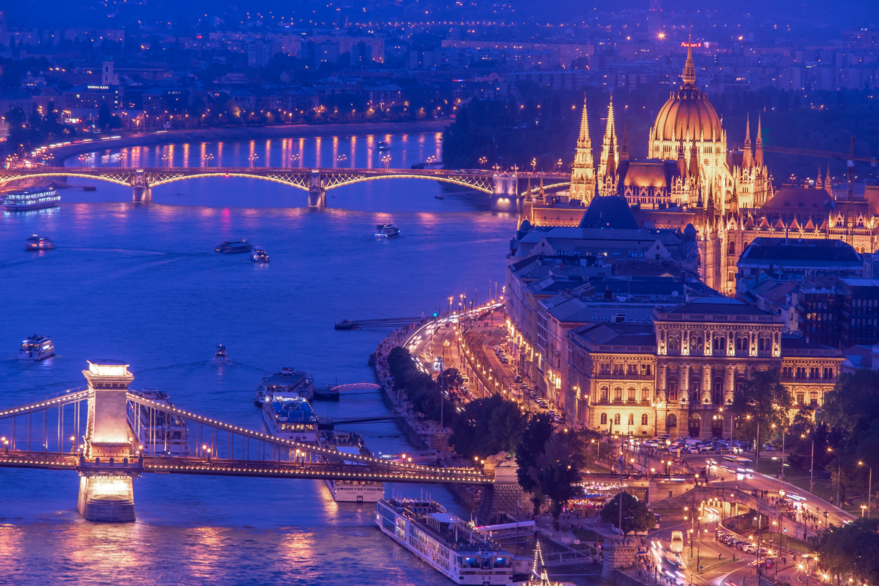 Budapest Night View