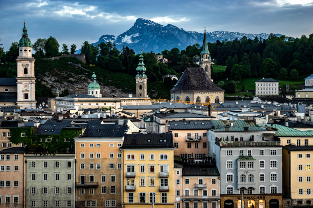 SalzburgView from Aussicht Kapuzinerberg