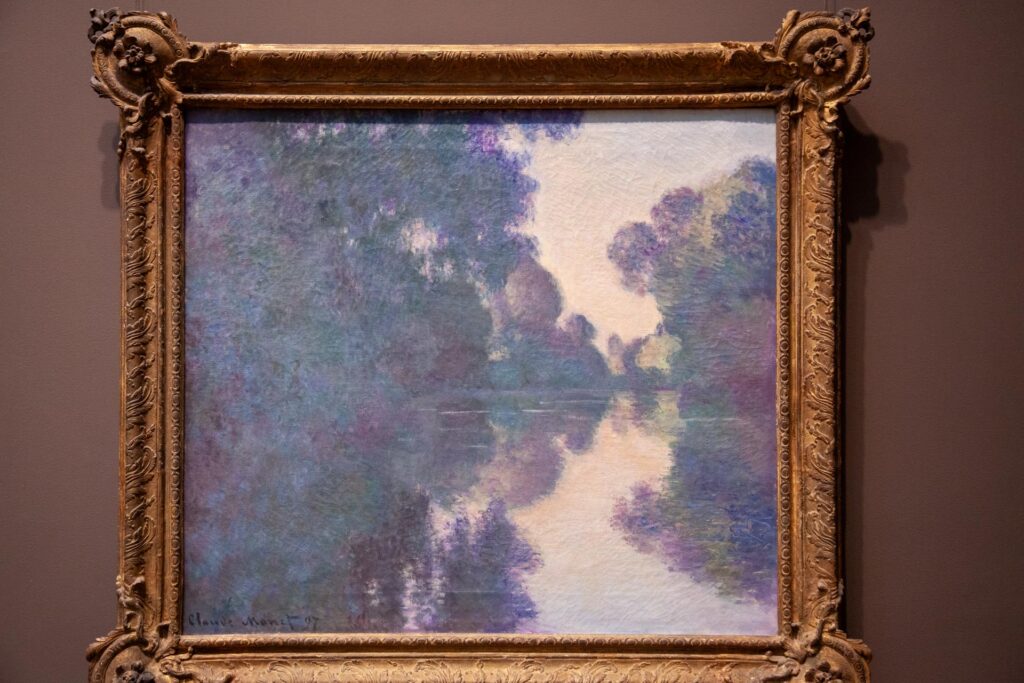 painting image of Monet at The Met