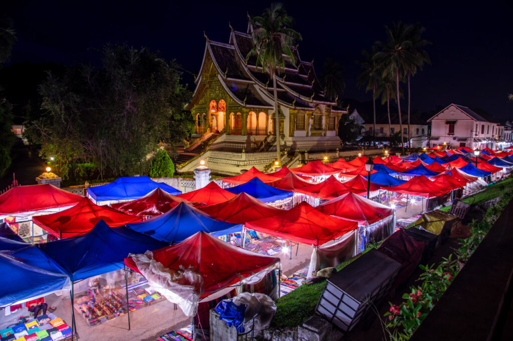 Luang Prabang、night market