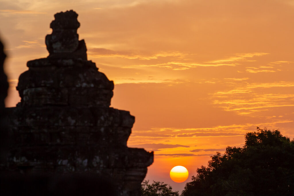 Sunset at Phnom Bakheng Temple