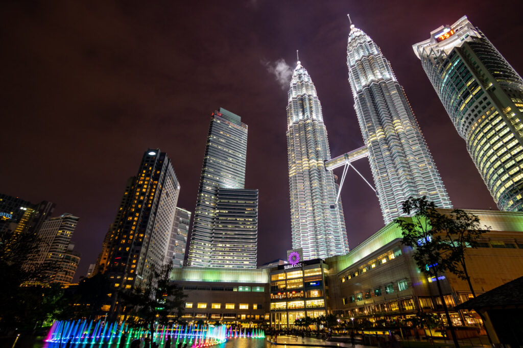 Kuala Lumpur、
Night View