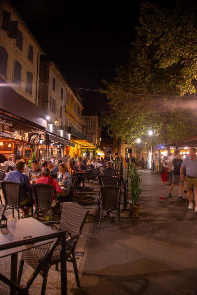 Café in Arles, the model for Van Gogh's "Cafeteria by Night".