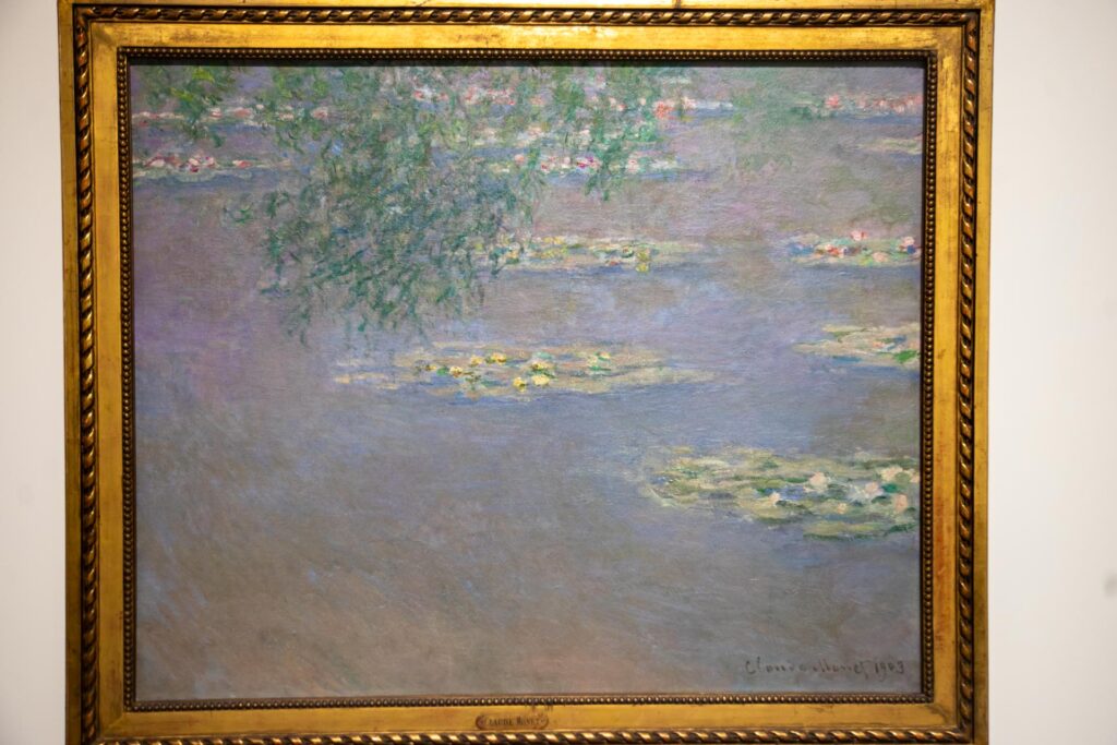 image of Claude Monet work at Artizon Museum,Tokyo