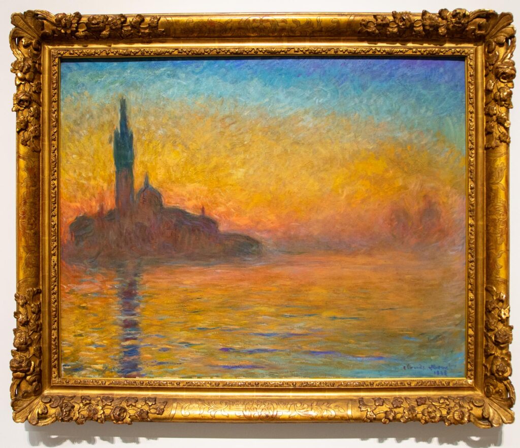 image of Claude Monet work at Artizon Museum,Tokyo