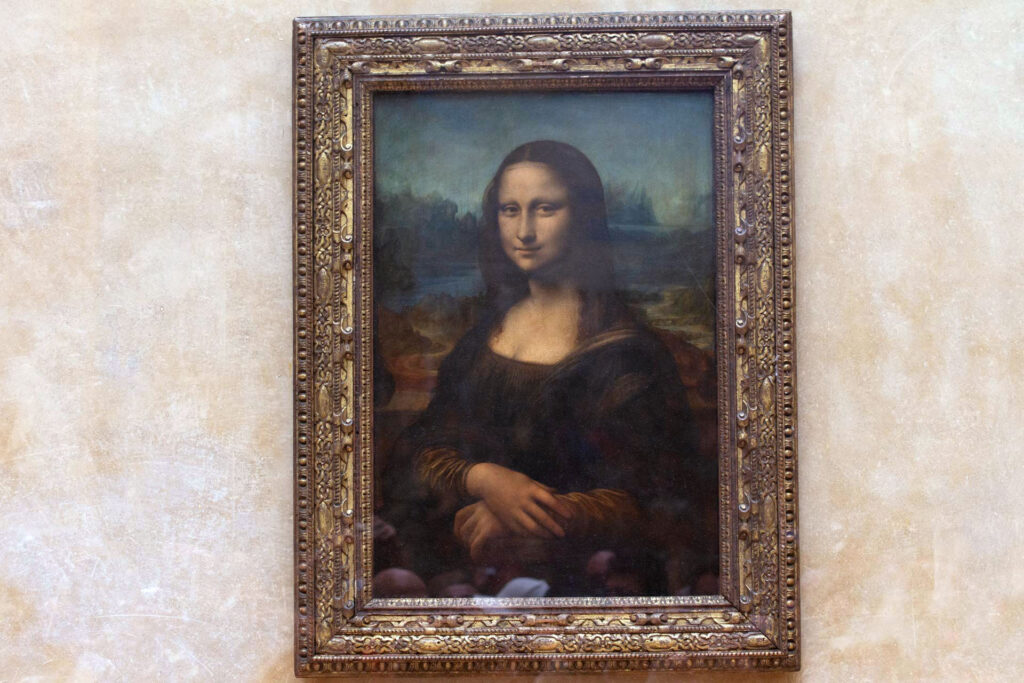 Leonardo da Vinci's work in the Louvre