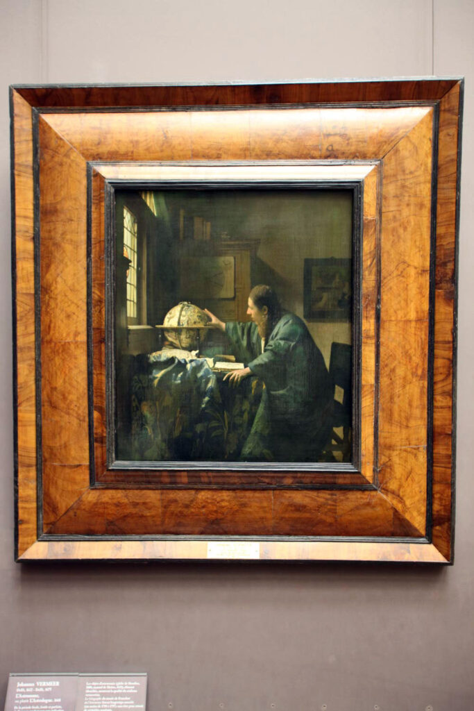 Vermeer work from the Louvre Museum, Paris