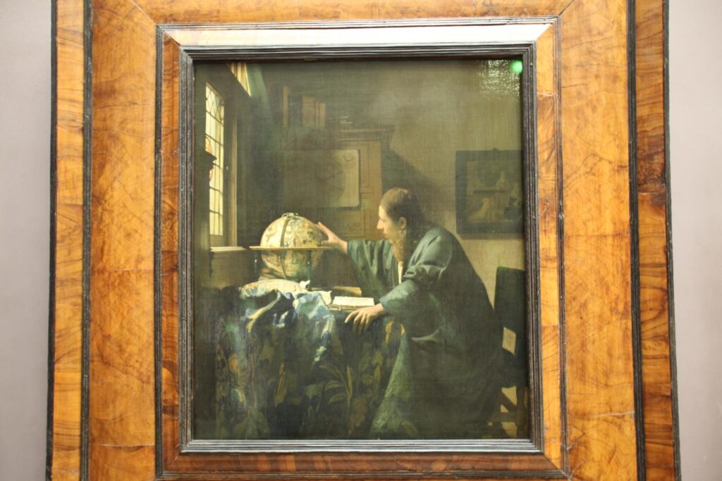 Vermeer work from the Louvre Museum, Paris