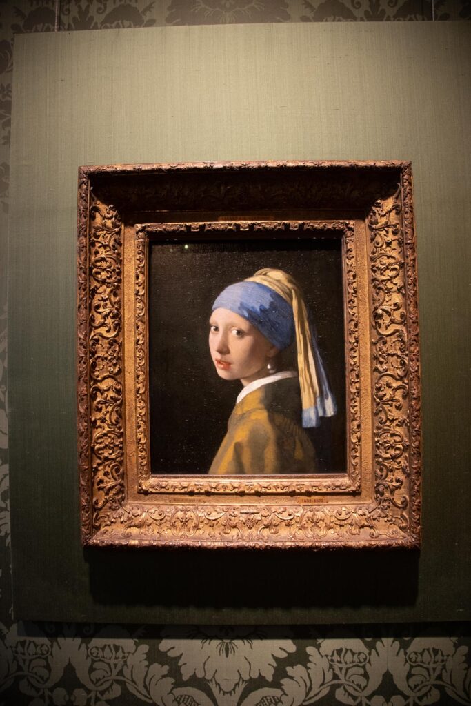 Vermeer's work at the Mauritshuis Museum