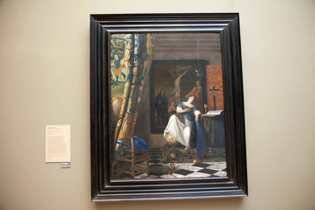 Vermeer work in the collection of the Metropolitan Museum of Art