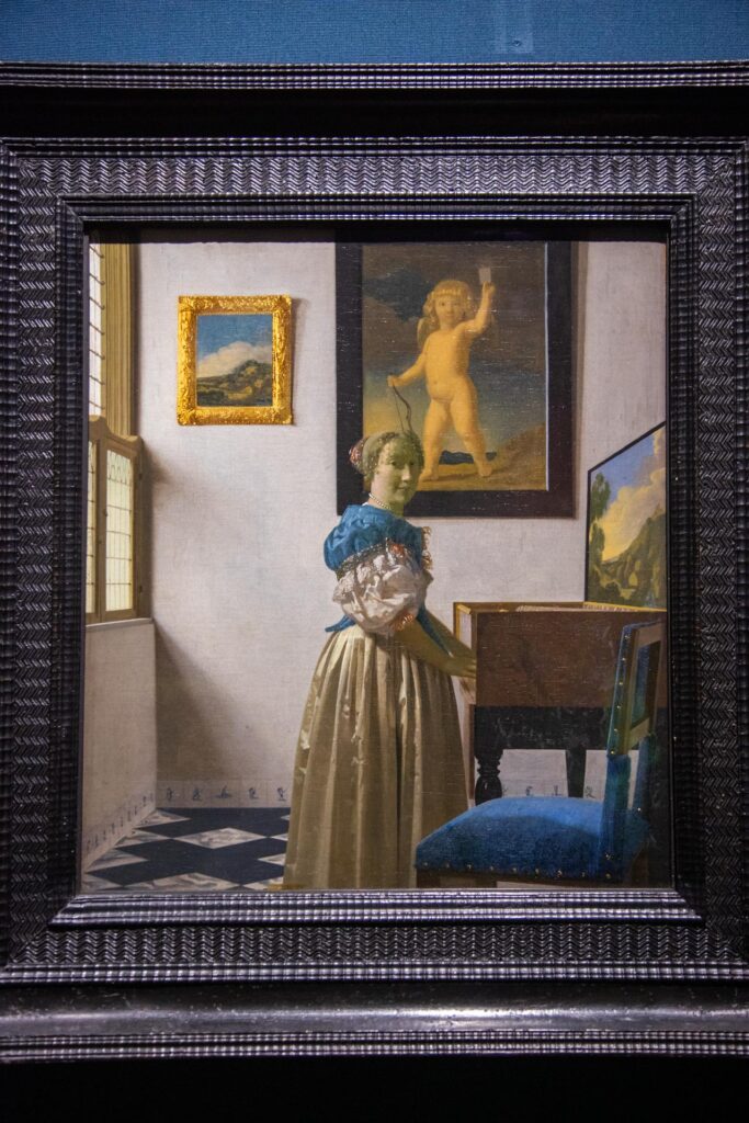 Vermeer work in the collection of the National Gallery, London