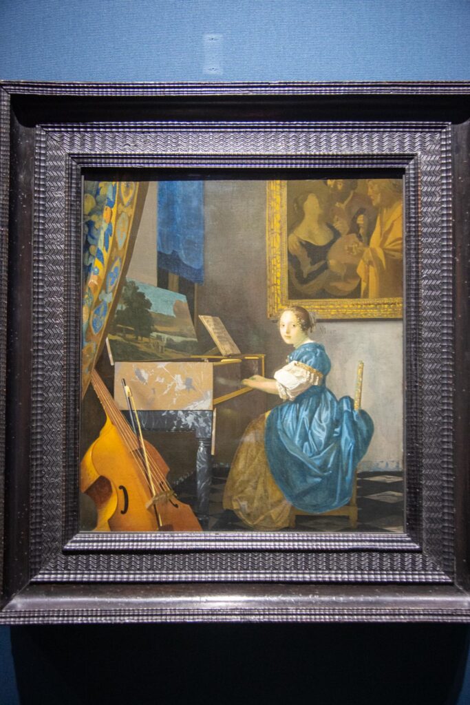 Vermeer work in the collection of the National Gallery, London