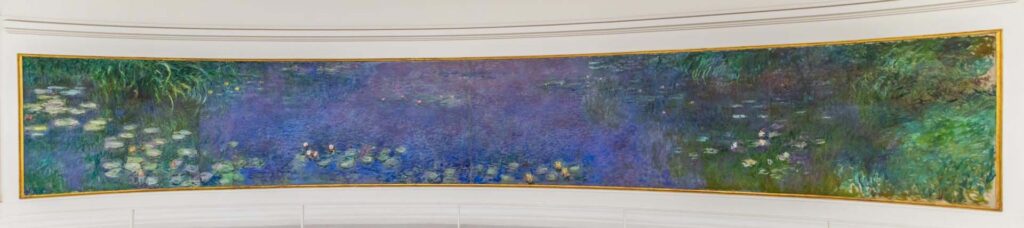 painting image of Monet at Orangerie museum