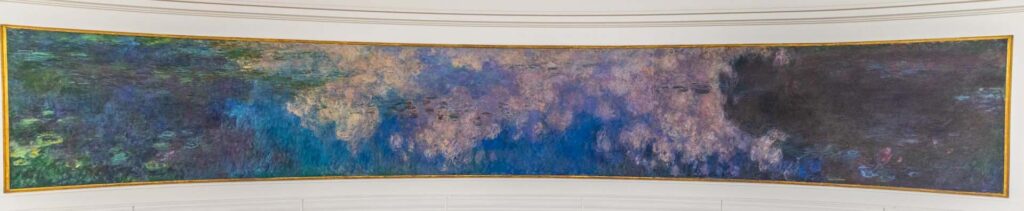 painting image of Monet at Orangerie museum