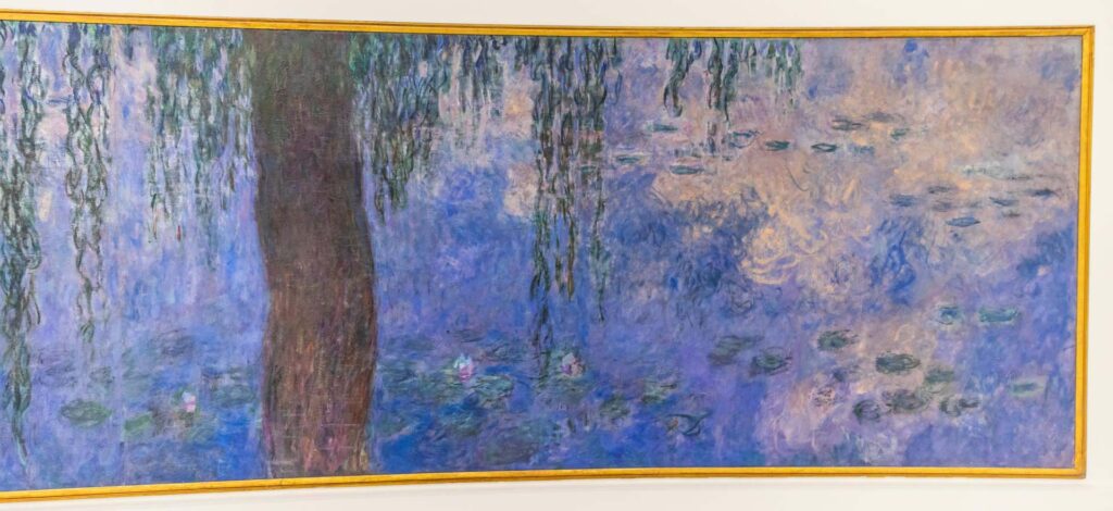 painting image of Monet at Orangerie museum