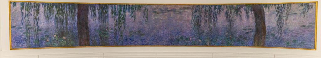 painting image of Monet at Orangerie museum