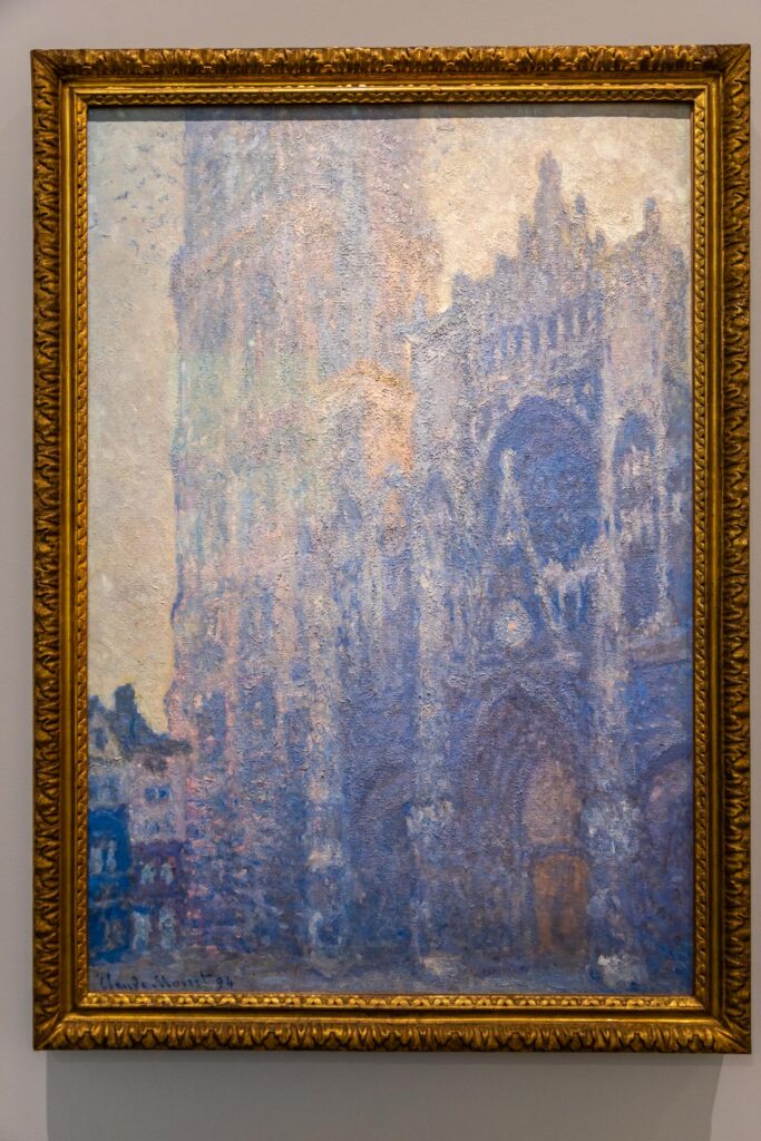 painting image of Monet at Orsay museum