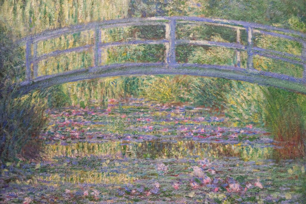 painting image of Monet at Orsay museum