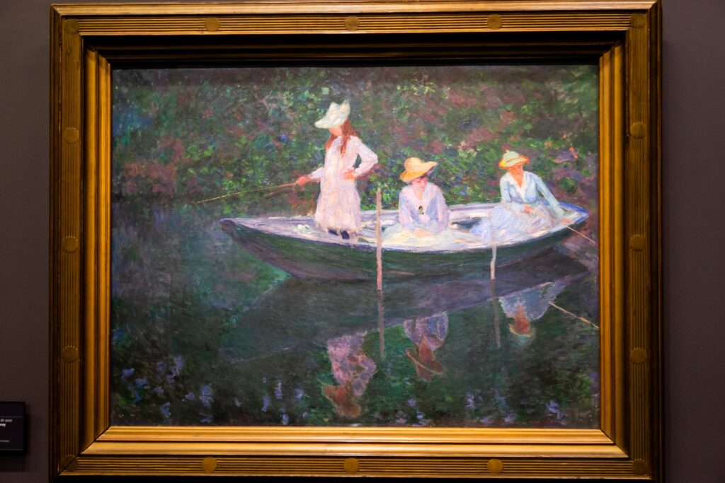 painting image of Monet at Orsay museum