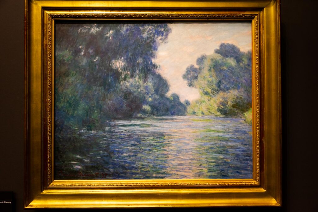 painting image of Monet at Orsay museum