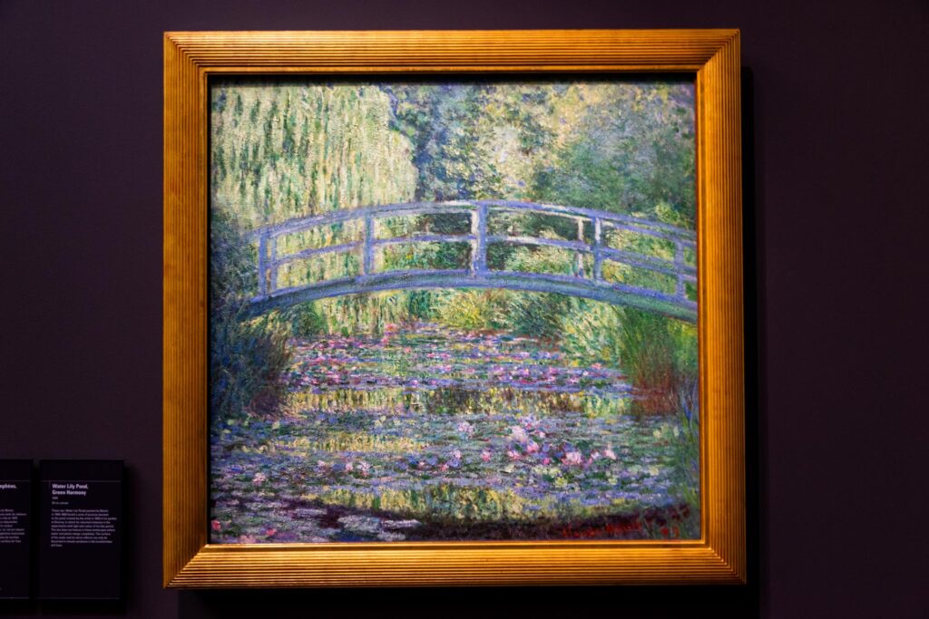 painting image of Monet at Orsay museum