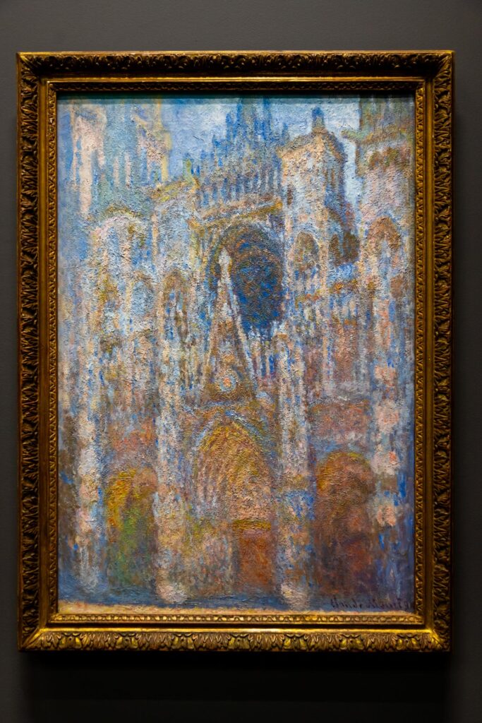 painting image of Monet at Orsay museum