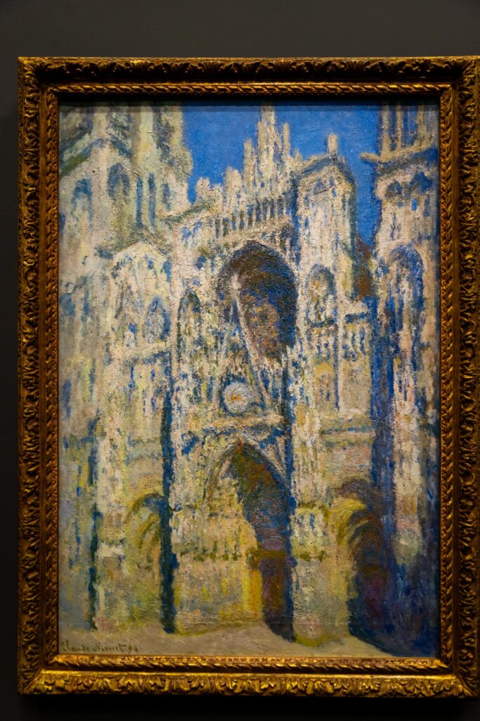 painting image of Monet at Orsay museum