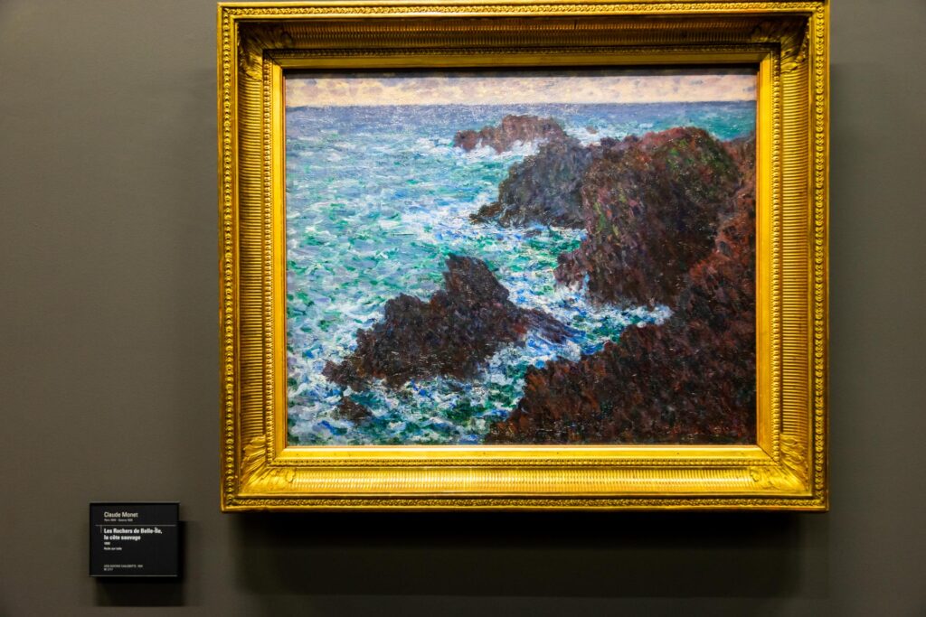 painting image of Monet at Orsay museum