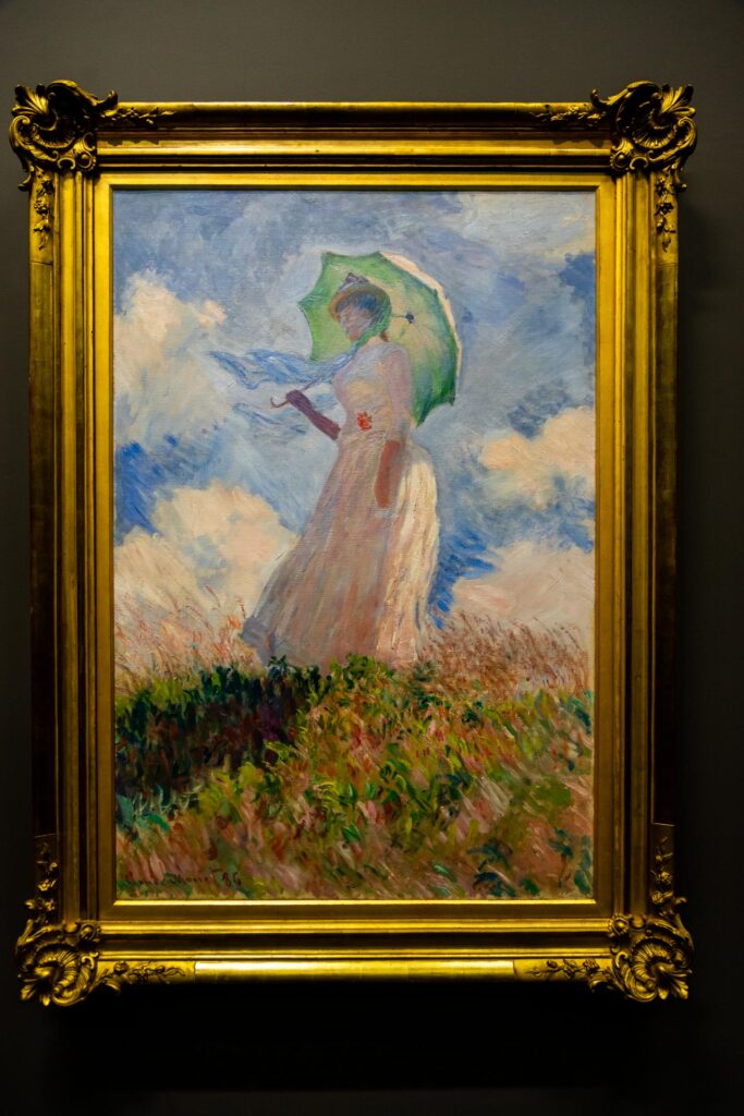 painting image of Monet at Orsay museum