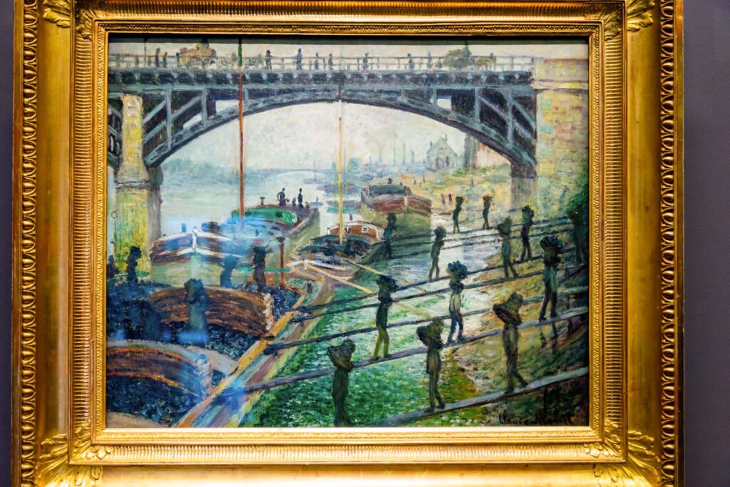 painting image of Monet at Orsay museum