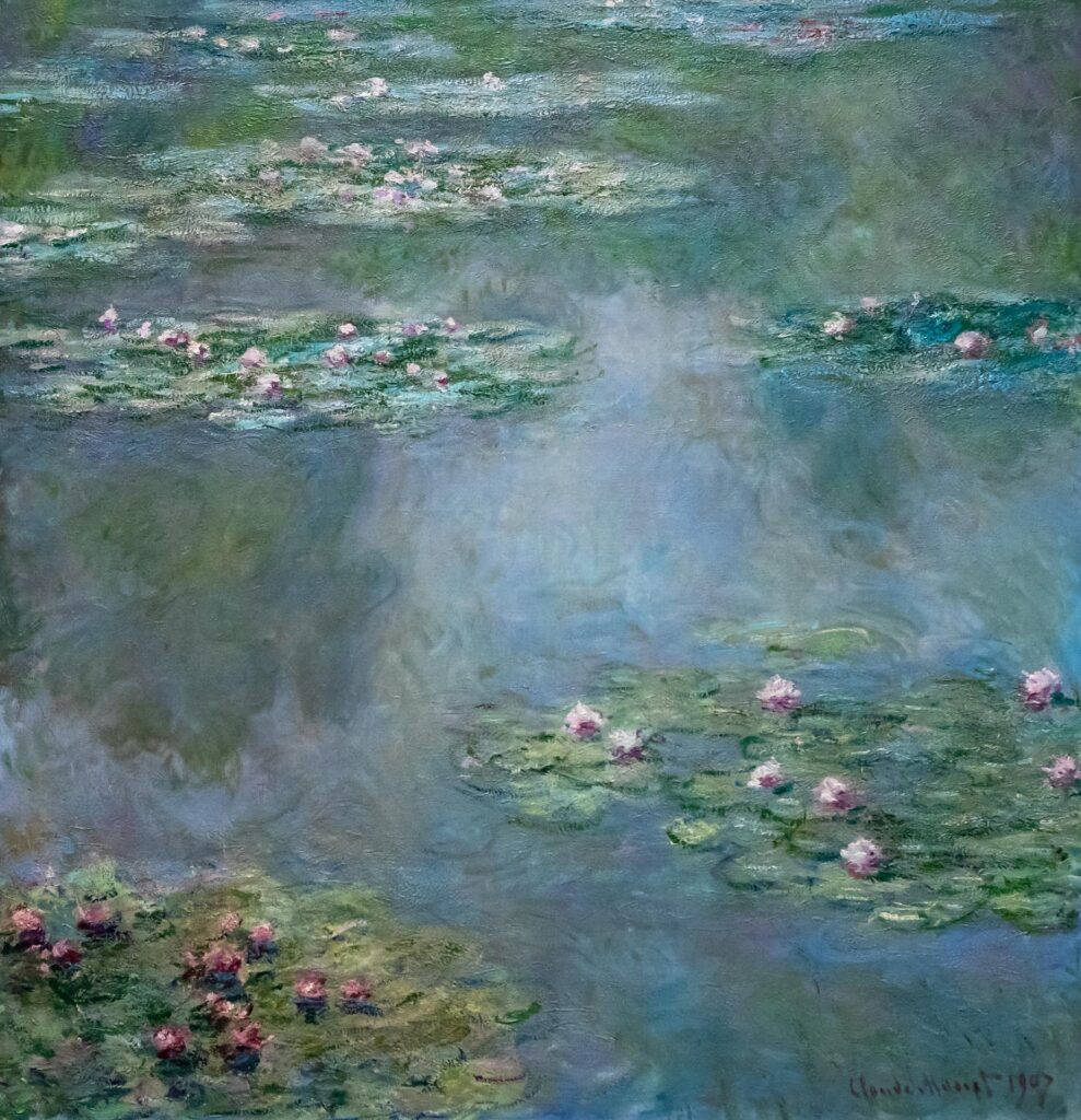 image of Claude Monet work at POLA Museum,Kanagawa,Japan