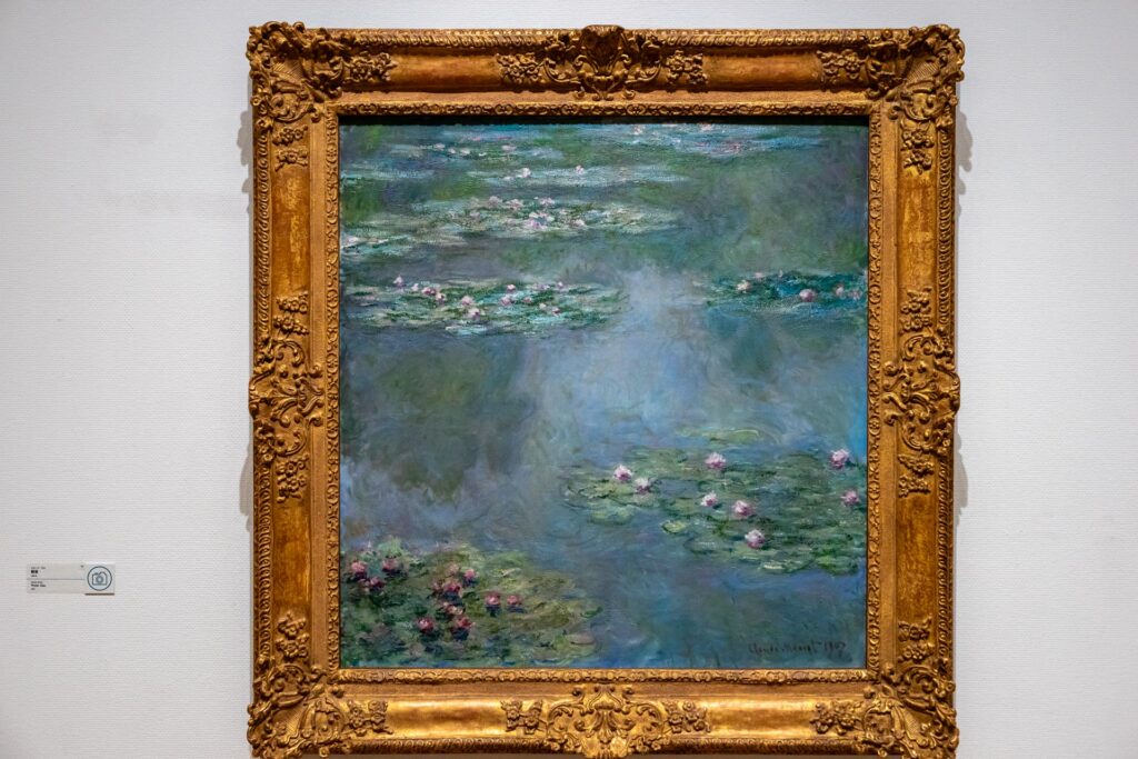 image of Claude Monet work at POLA Museum,Kanagawa,Japan