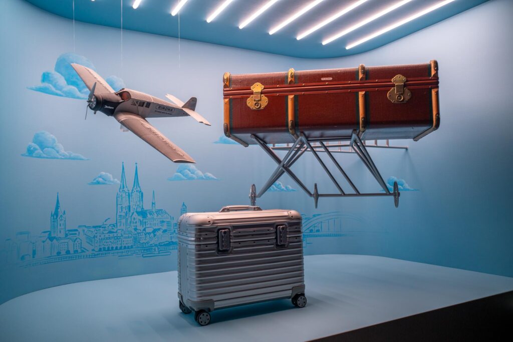 Image from the RIMOWA 125th Anniversary Exhibition "SEIT1898RIMOWA”