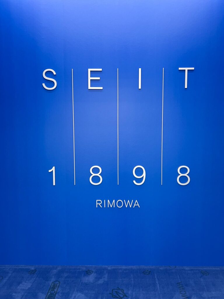 Image from the RIMOWA 125th Anniversary Exhibition "SEIT1898RIMOWA”