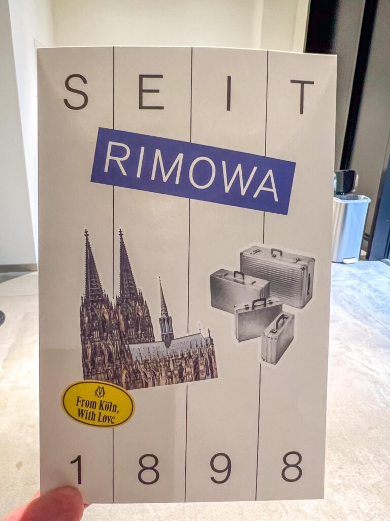 Image from the RIMOWA 125th Anniversary Exhibition "SEIT1898RIMOWA”