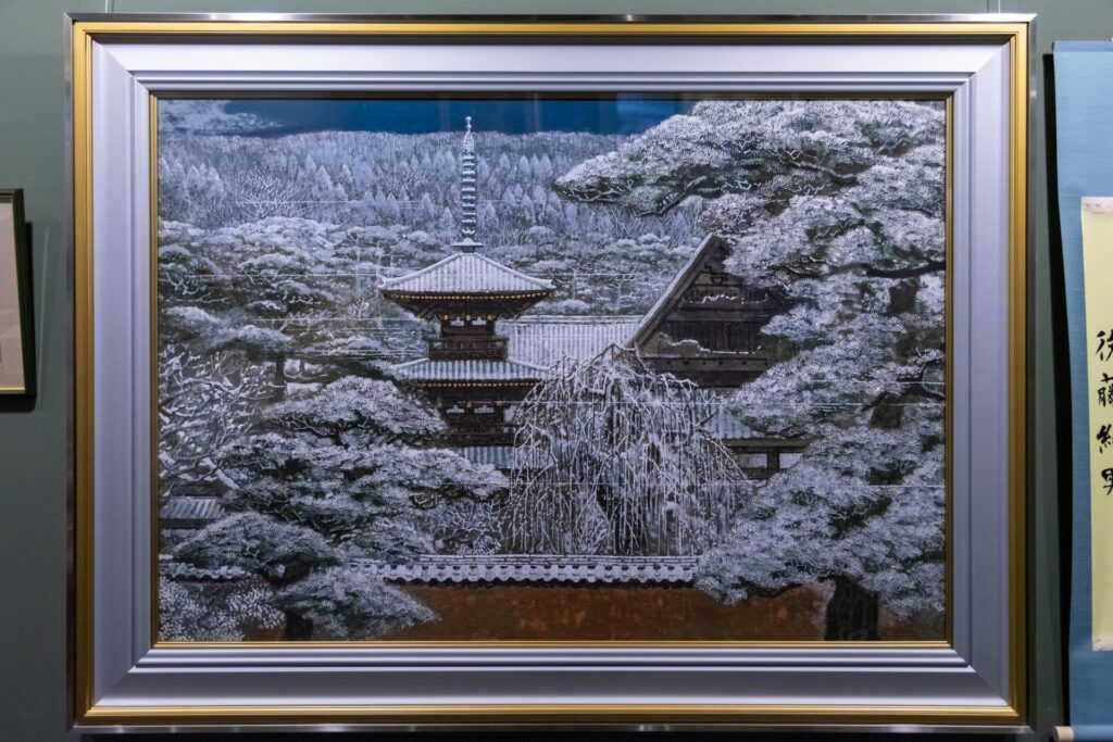 Goto's work in the collection of Sumio Goto Museum in Kamifurano, Hokkaido