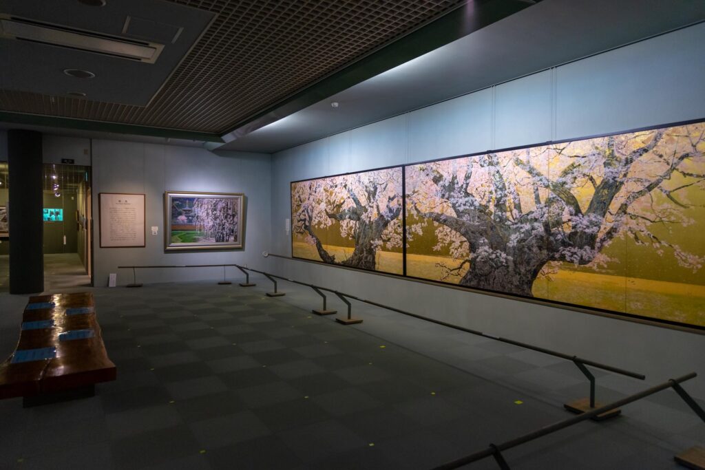 Goto's work in the collection of Sumio Goto Museum in Kamifurano, Hokkaido