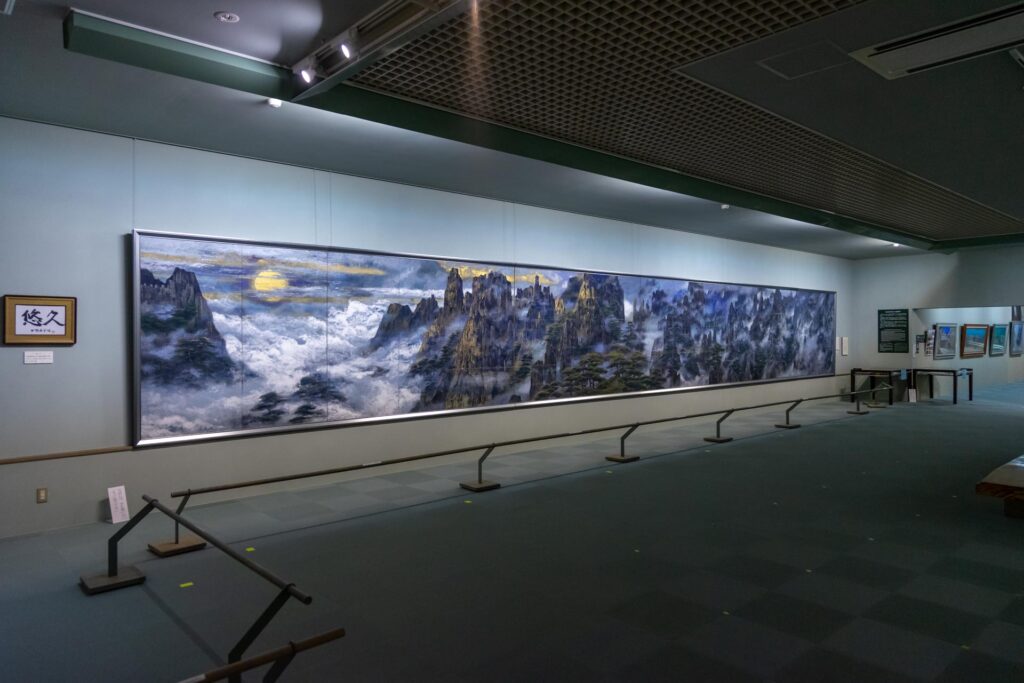 Goto's work in the collection of Sumio Goto Museum in Kamifurano, Hokkaido