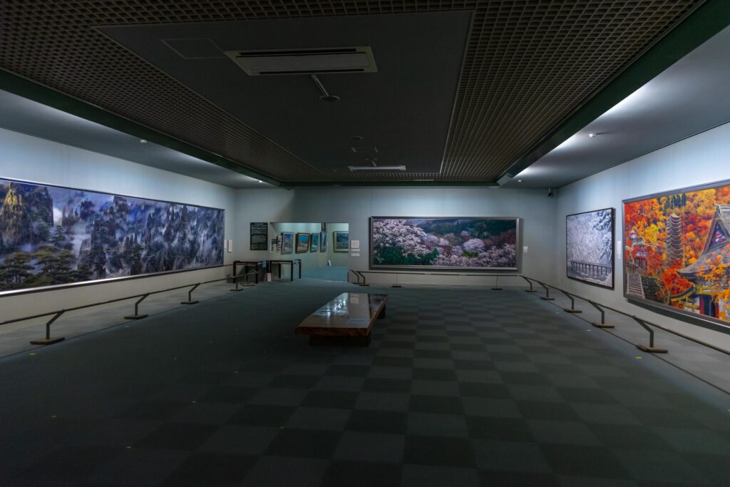 Goto's work in the collection of Sumio Goto Museum in Kamifurano, Hokkaido