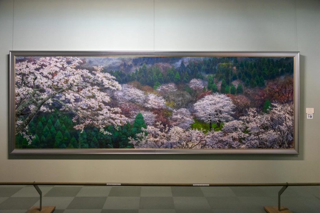 Goto's work in the collection of Sumio Goto Museum in Kamifurano, Hokkaido