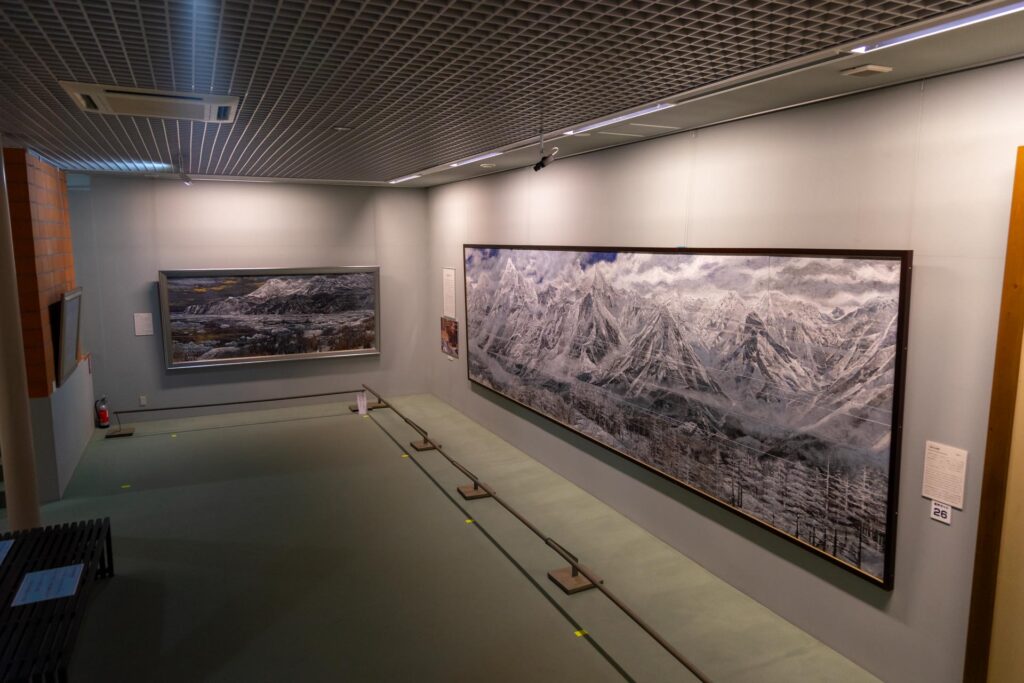 Goto's work in the collection of Sumio Goto Museum in Kamifurano, Hokkaido