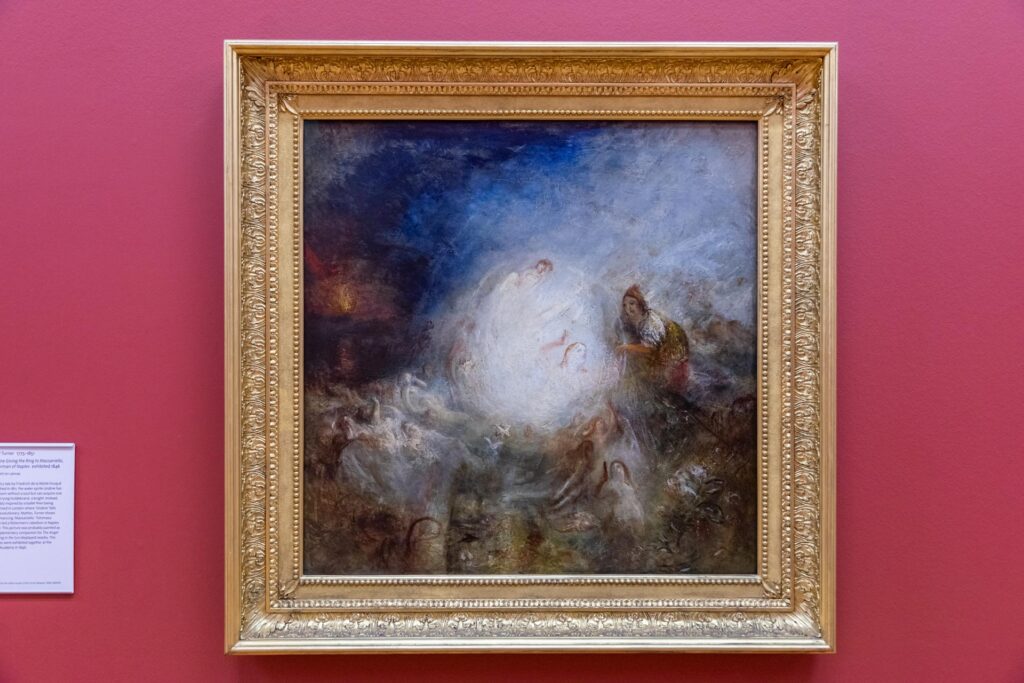 Turner's work in the Tate Britain collection