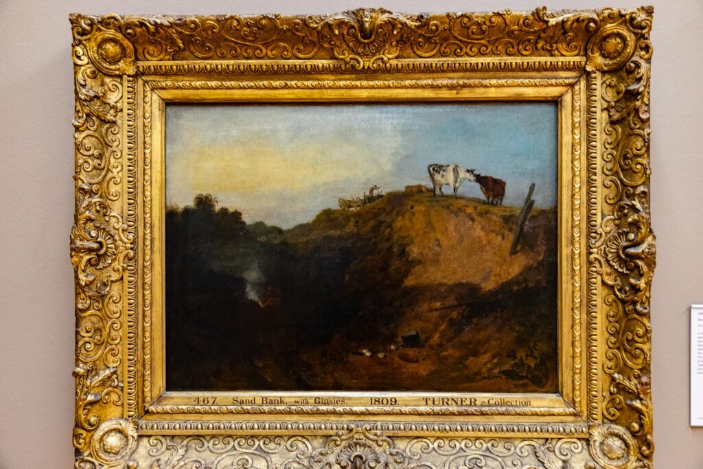 Turner's work in the Tate Britain collection